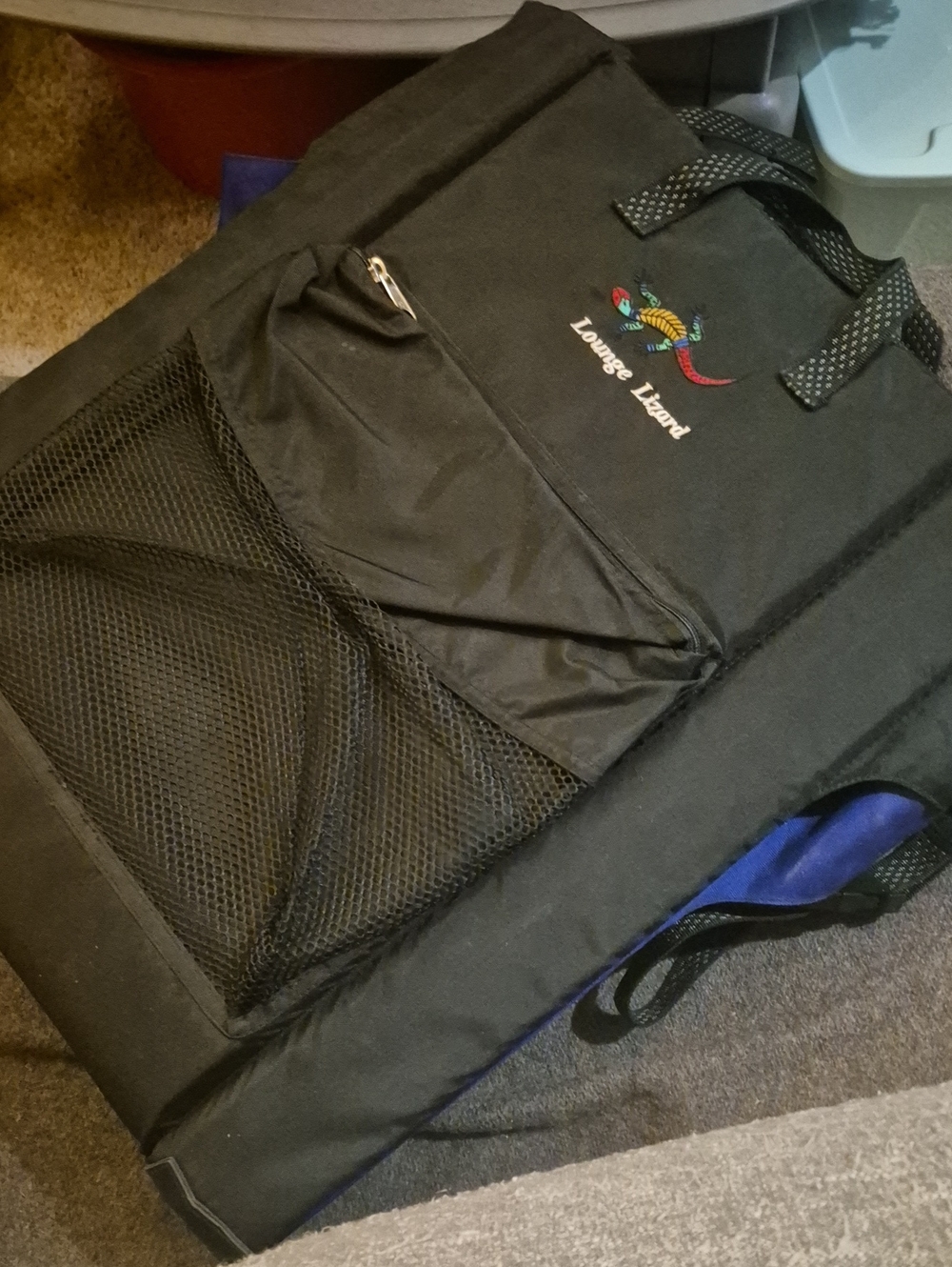 Lounge Lizard Bleacher Chair Stadium Chair With Back Pocket